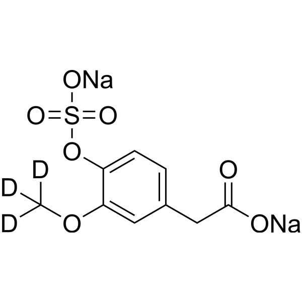 Homovanillic acid sulfate-d3 sodium 1189690-01-4